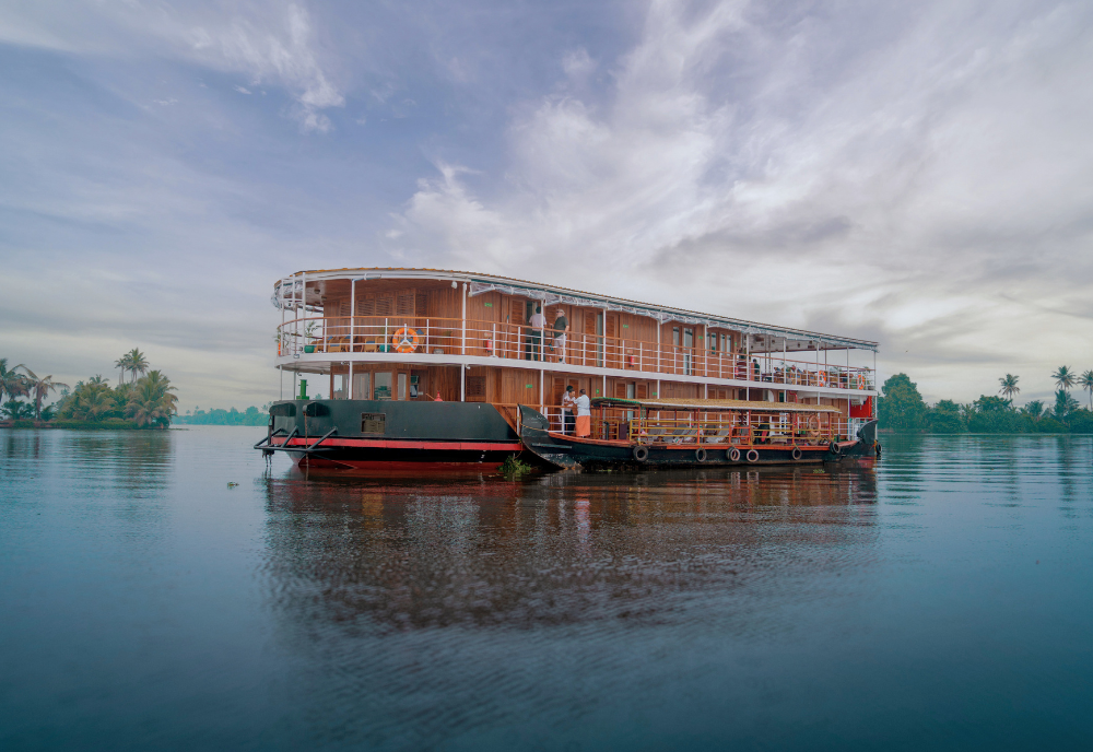 Schiff RV Kerala Pandaw von der Reederei Pandaw Cruises Außenansicht